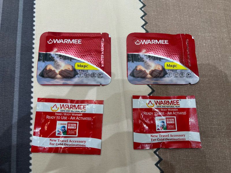 Warmee Hand Warmers / Heater - 4 Packs