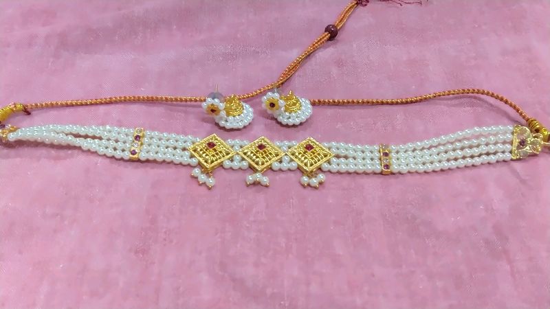 Moti Necklace Set ✨🥰