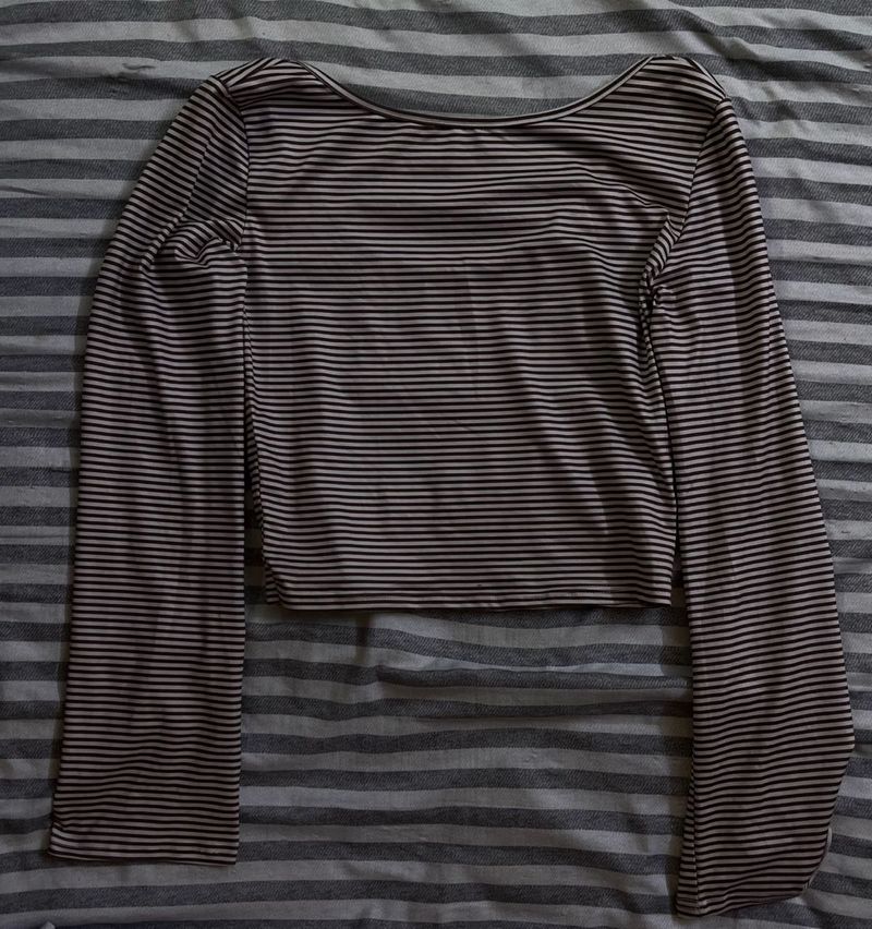 stripped long sleeve top🎈