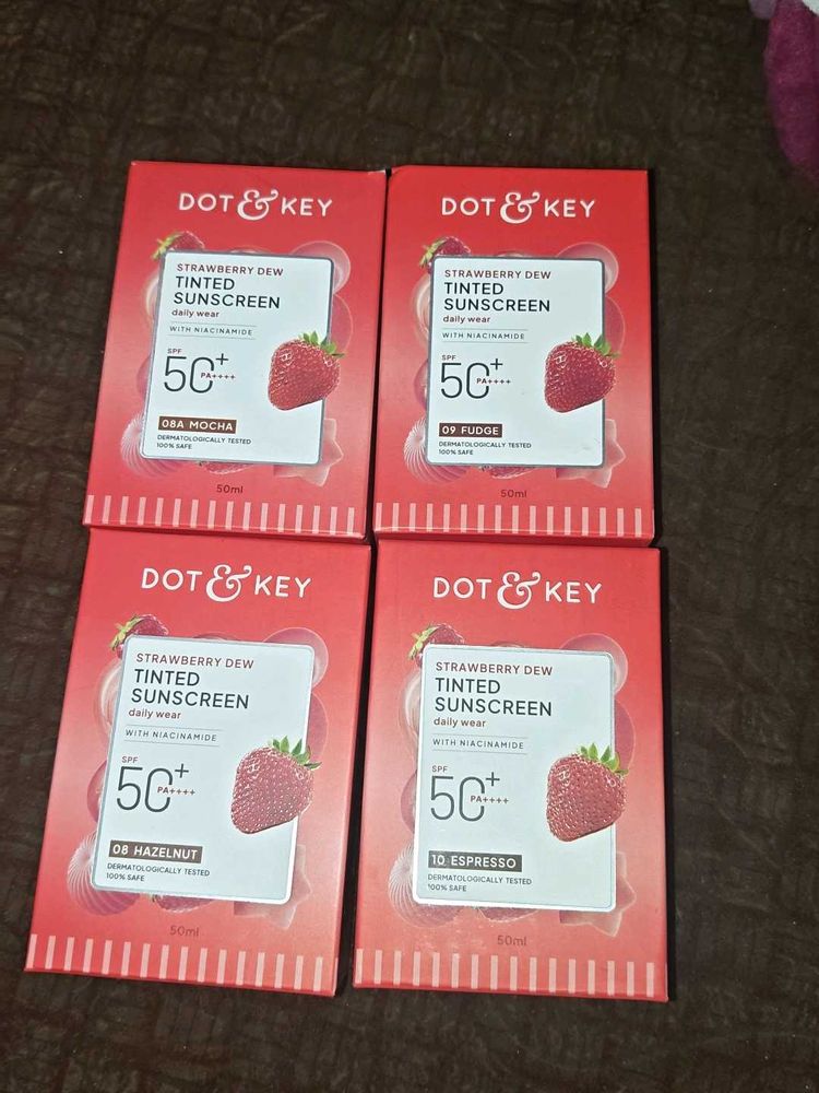 Dot &amp; Key Tinted Sunscreen 4 Pcs