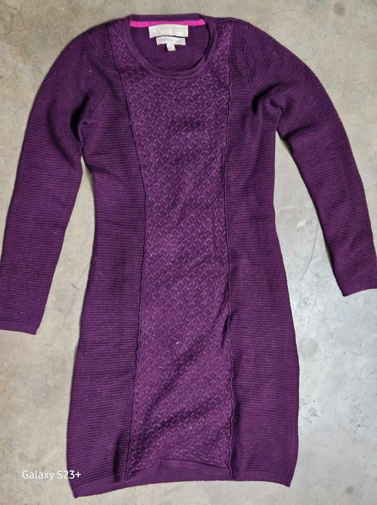 Dark Purple 💜 Beautiful Long Sweater