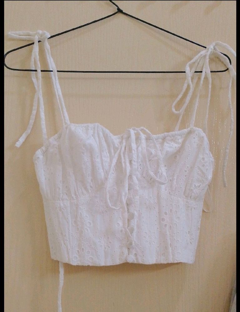 White Corset Top 🤍