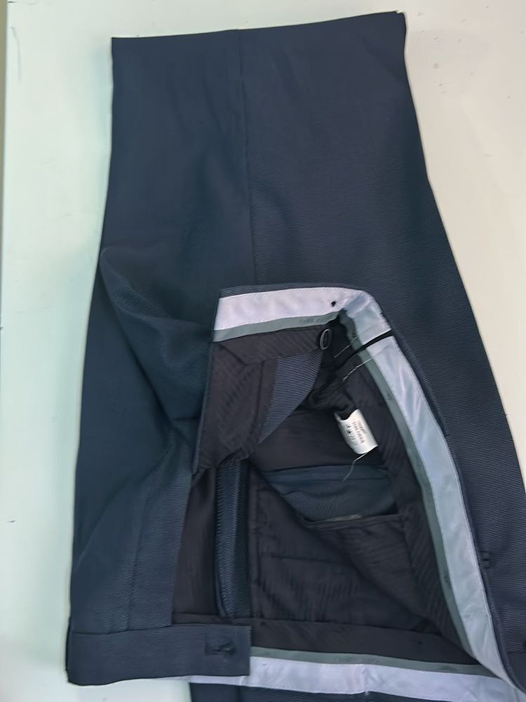 Men's Classic Blue Trousers park avenue