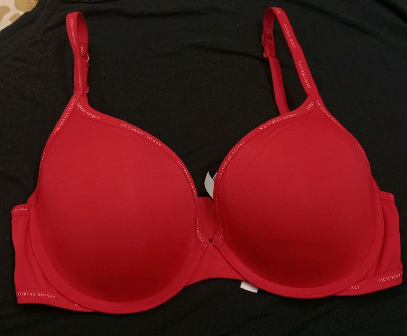 VICTORIA'S SECRET Red Push-up bra