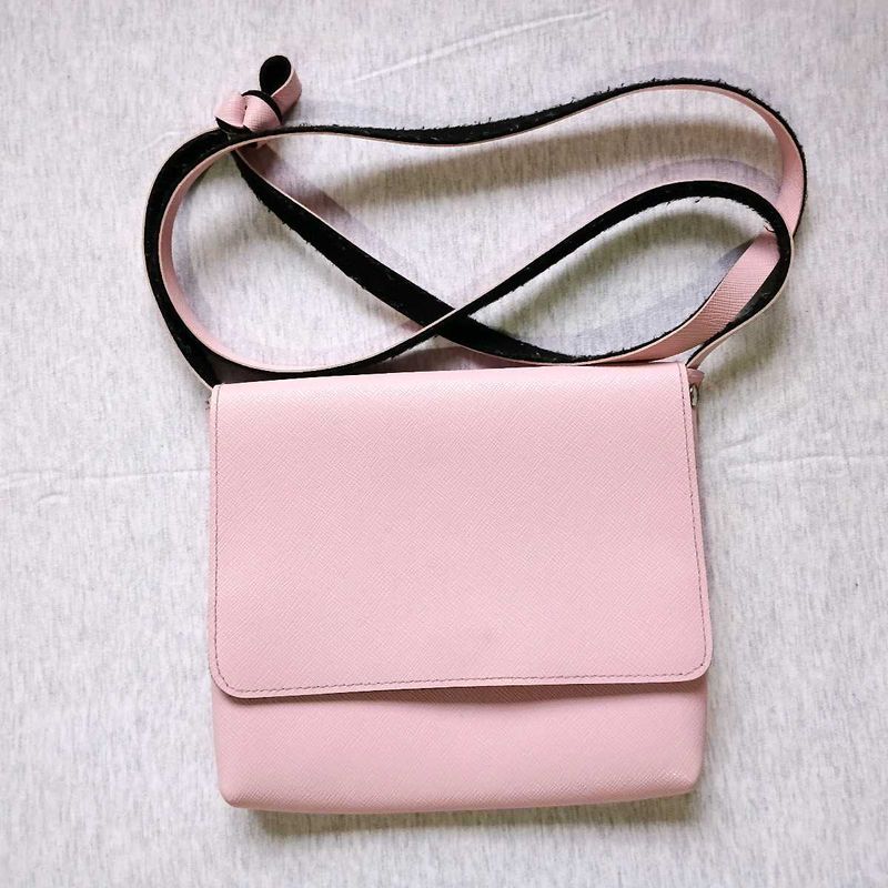 Baby Pink Crossbody Bag
