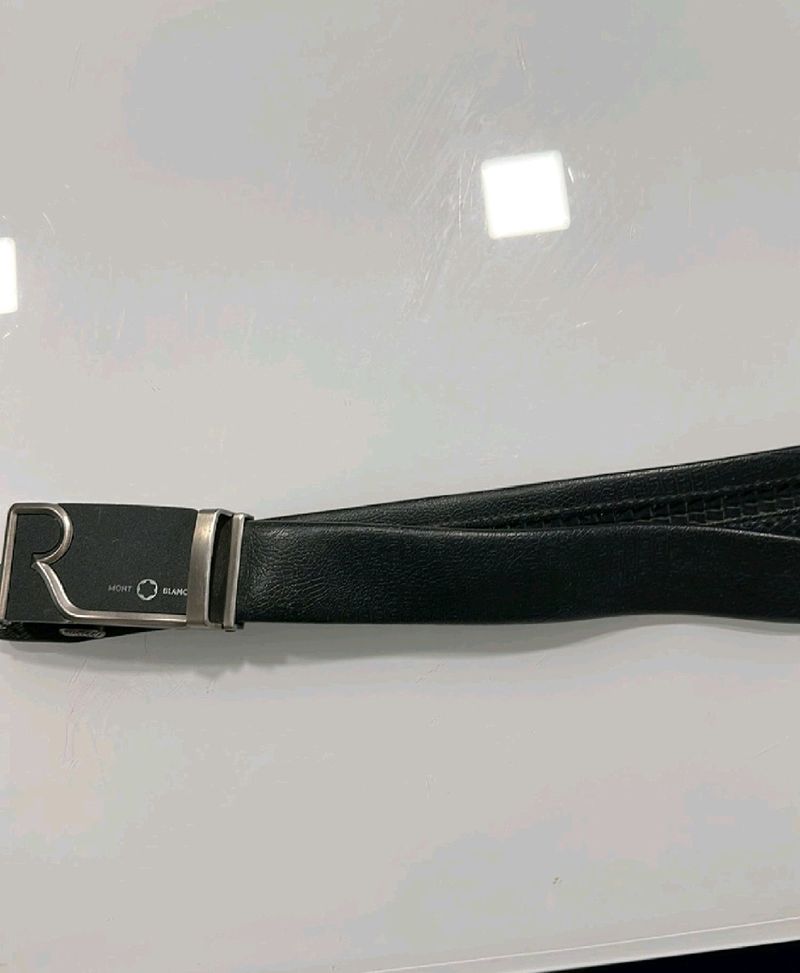 Mont Blanc Men's Belt- Waist Size Upto 30-36 inch