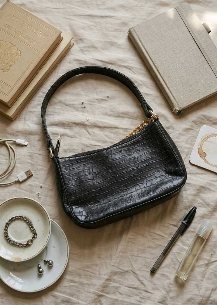 Black Shoulder Bag