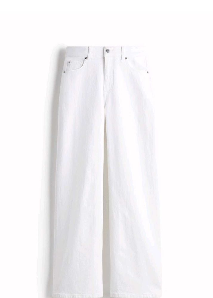 White regular fit Jeans