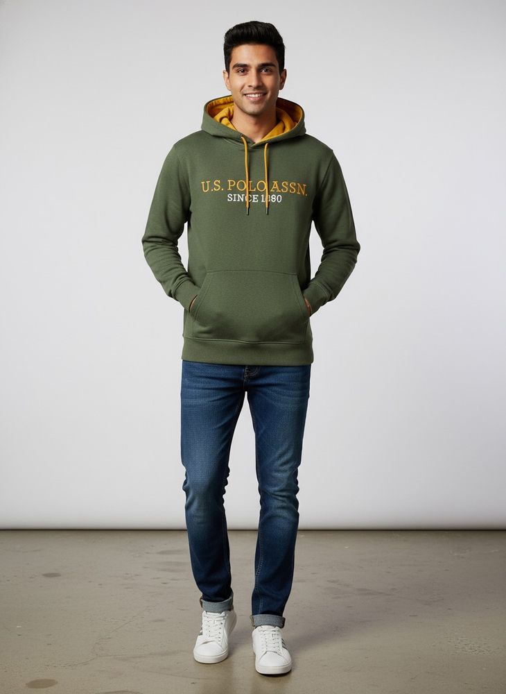 U.S. Polo Assn. Green Hoodie