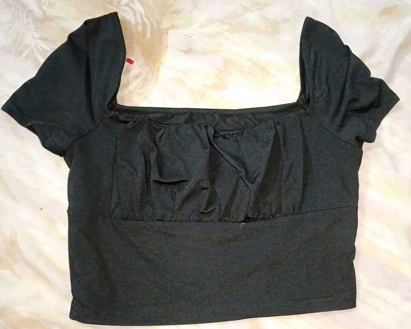 Chic Square Neck Sleeve Top