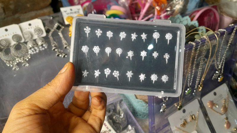 Assorted Nose Pins Set