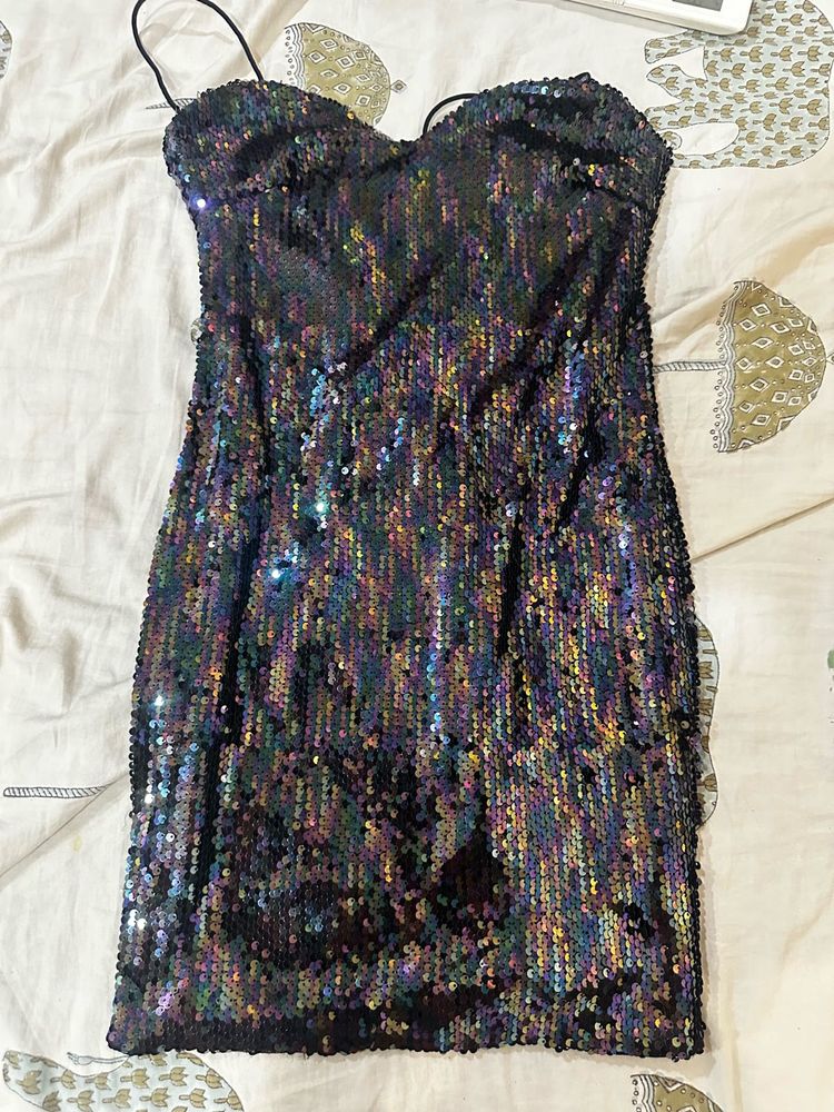 Sparkling Sequin Mini Dress