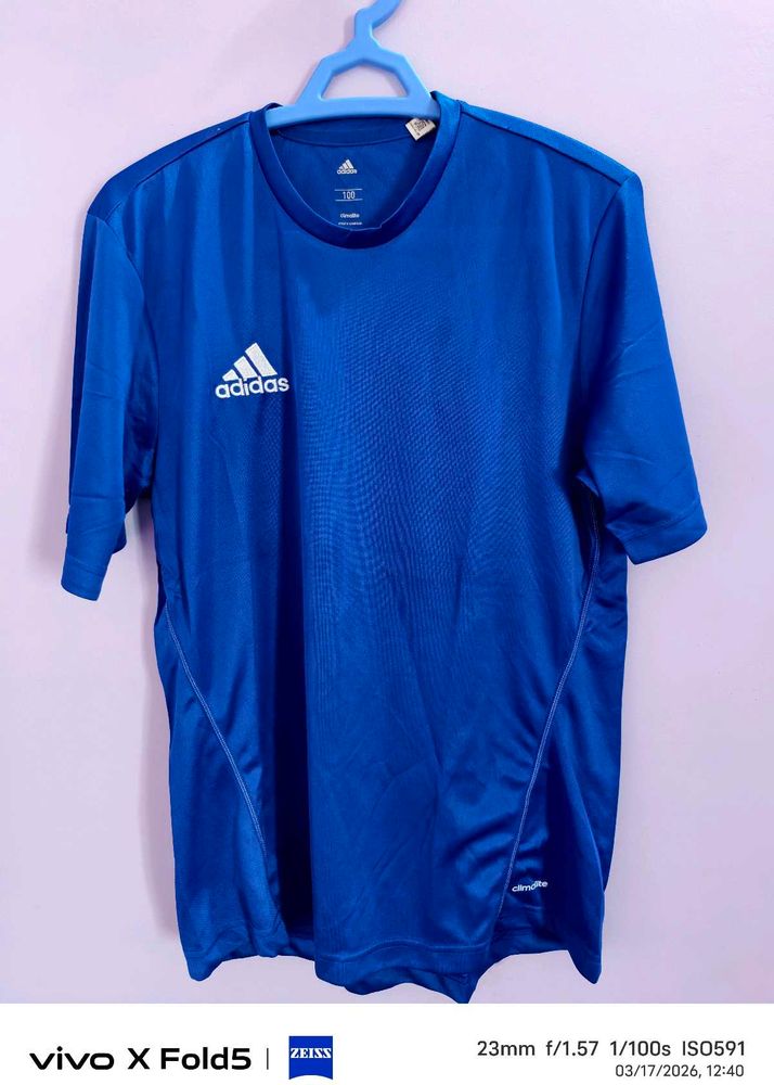 Adidas Royal Blue T Shirt