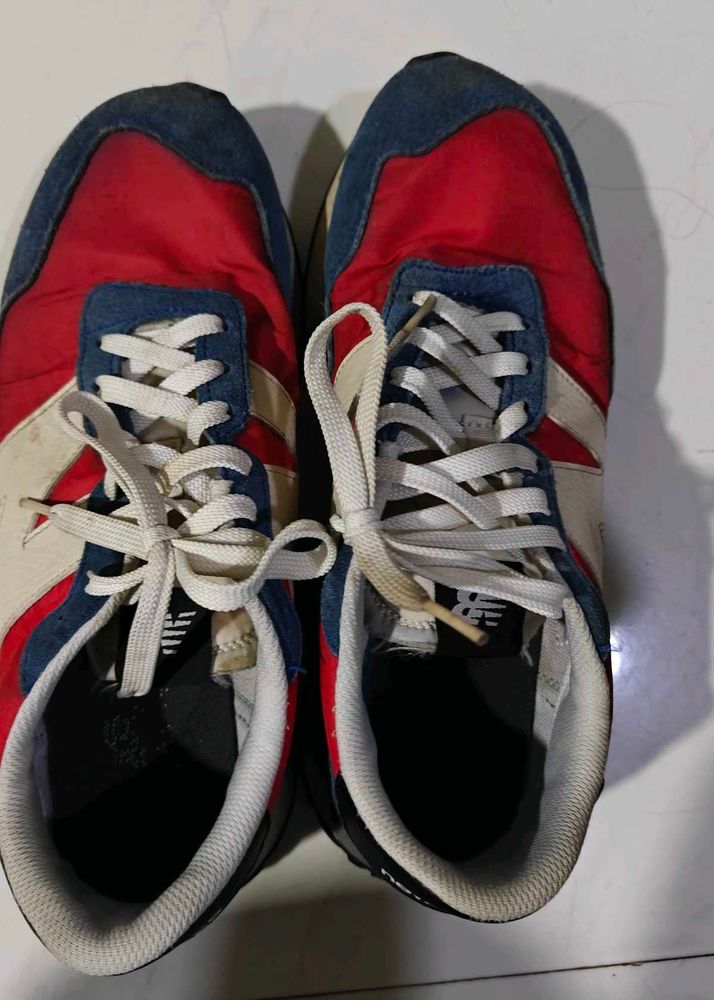 New Balance Sneakers - Red, White &amp; Blue