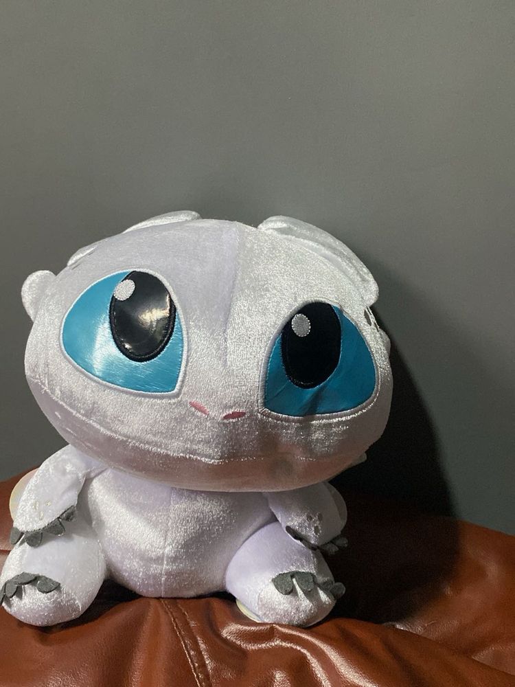 Adorable Light Fury Plush Toy