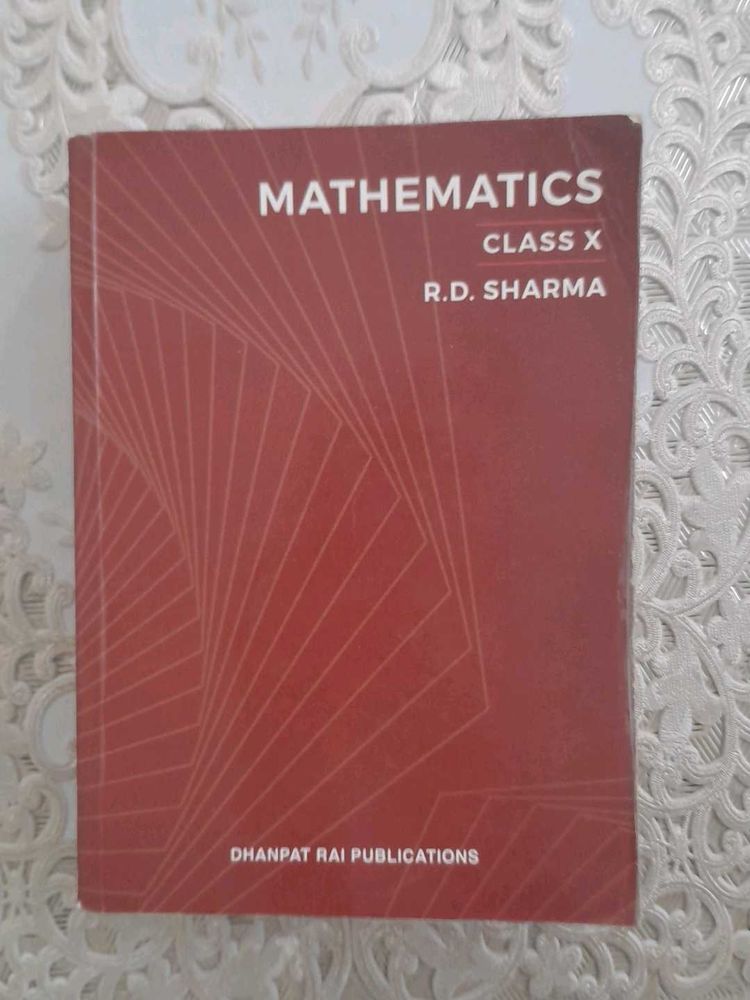 R.D. Sharma Maths Class X Book