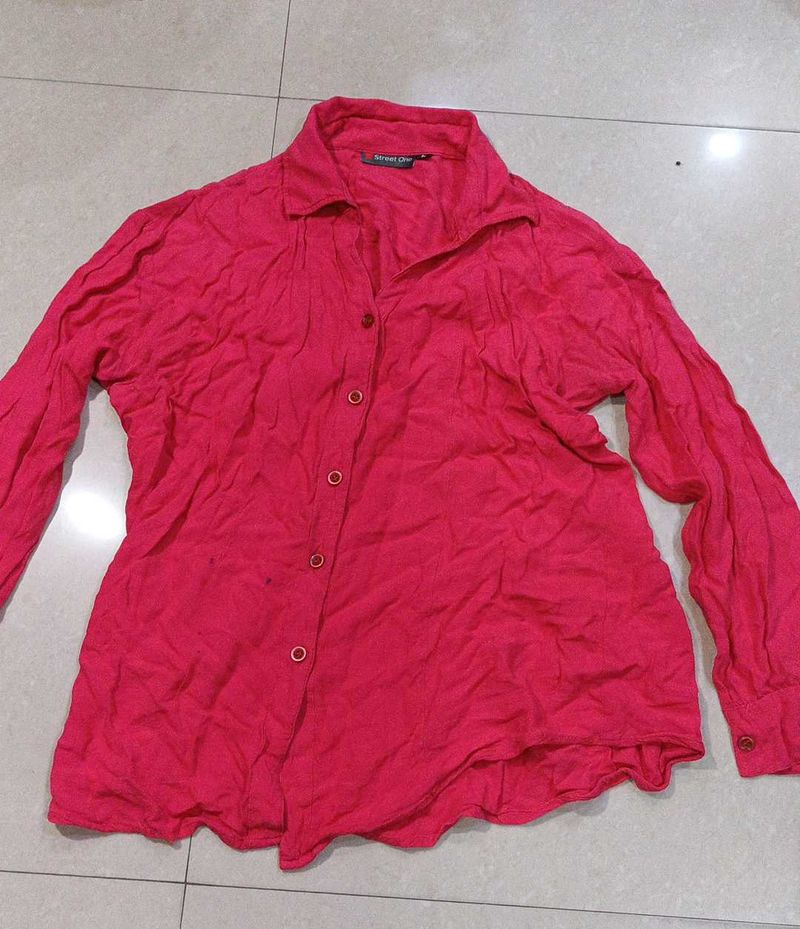 Street One Pink Top