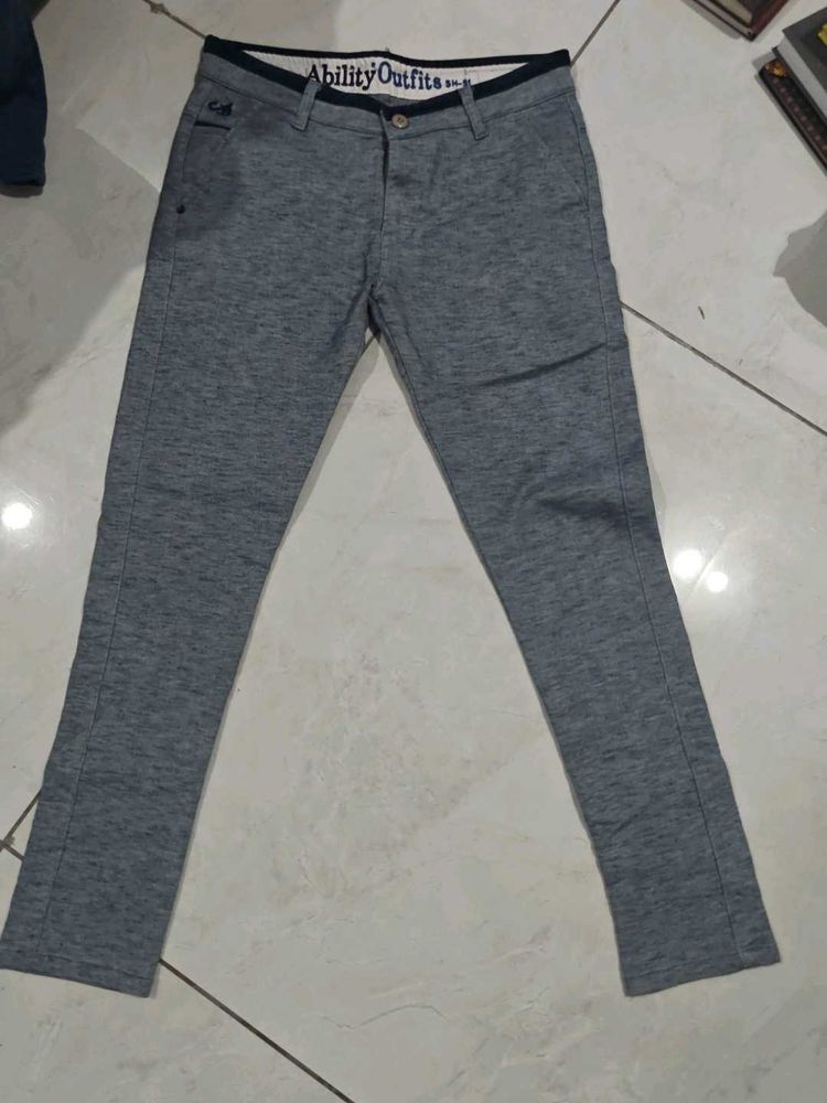Comfortable Grey Jogger Pants