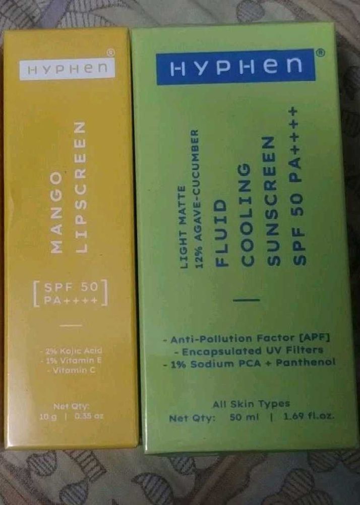 Hyphen Sunscreen &amp; Lipscreen SPF 50