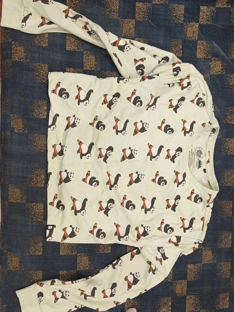 Panda Print T-Shirt