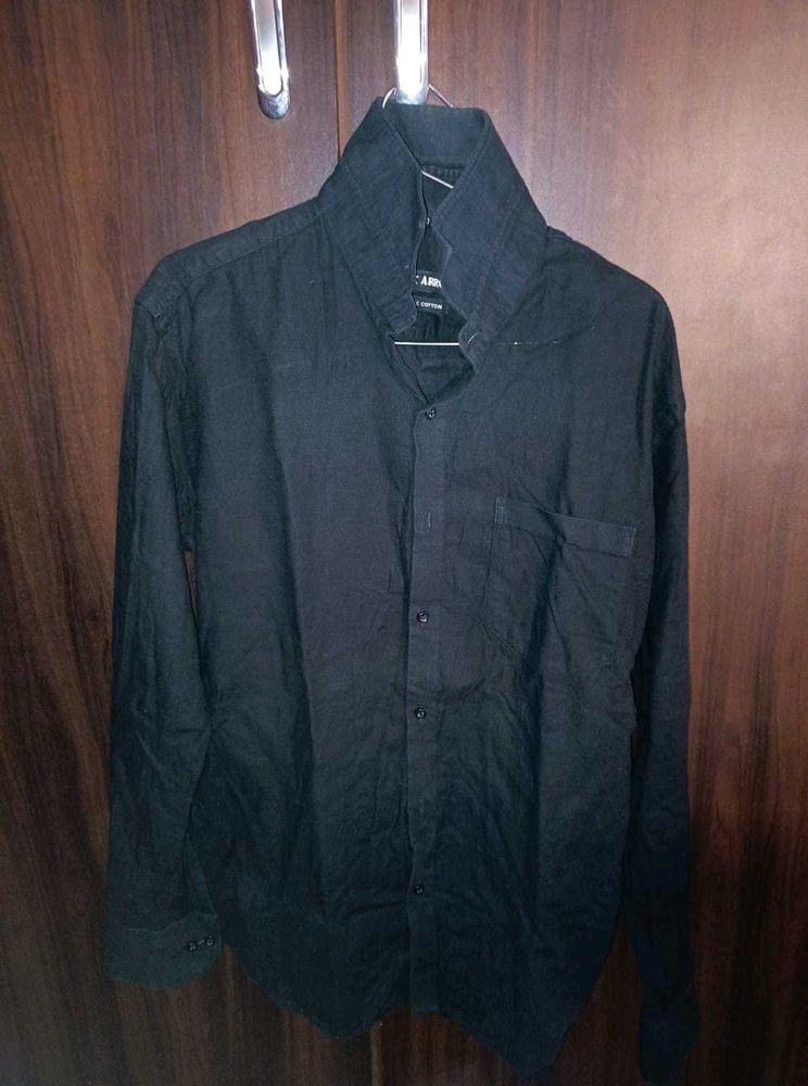 Classic Black Men's Shirt