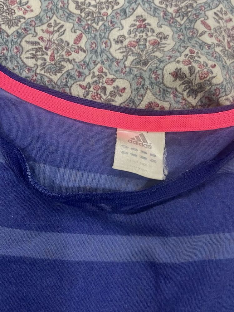 Adidas Striped T-Shirt