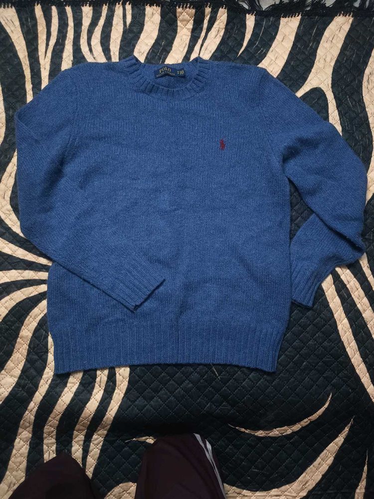 Polo Ralph Lauren Blue Crewneck Sweater