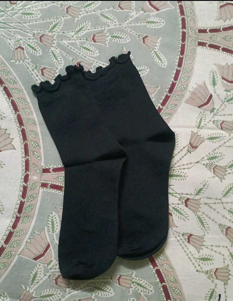 Womens socks black
