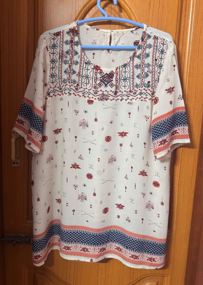 soft cotton Tunic Top