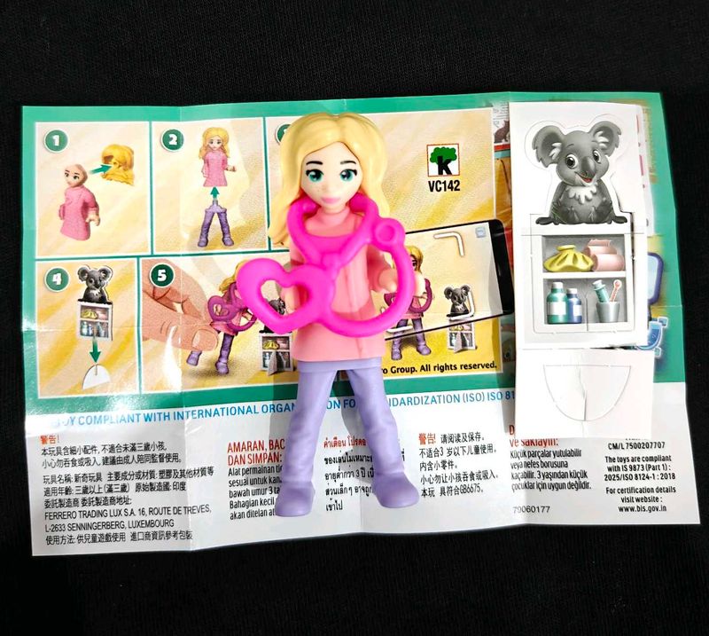 Kinder Joy Veterinary World's Toy 🩷