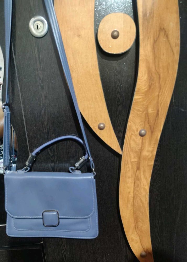 Stylish Blue Crossbody Bag