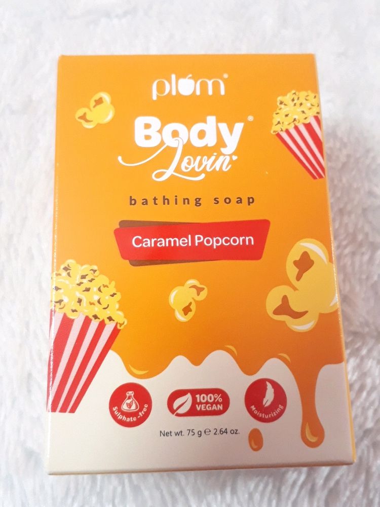 Plum BodyLovin' Caramel Popcorn Bathing Soap | All