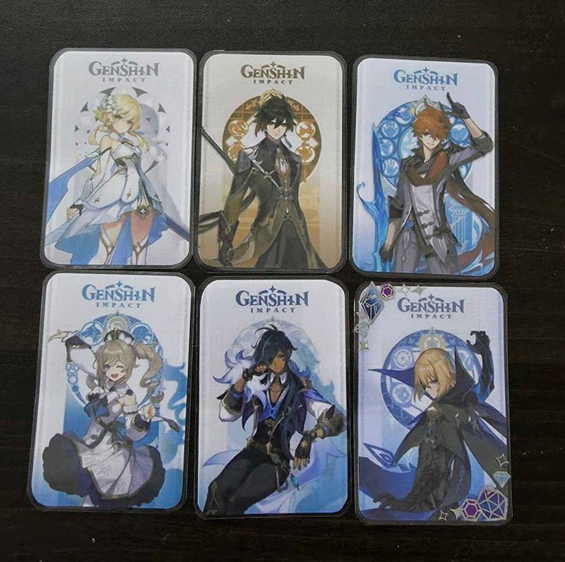 Genshin Impact Character Cards