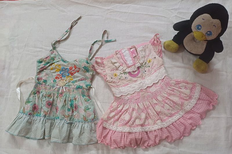 Combo Offer,  Two Baby Girl Frocks