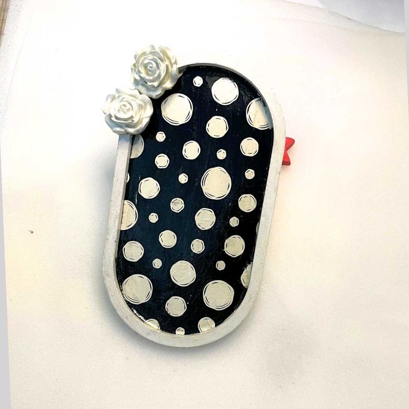 Decorative Polka Dot Trinket Dish