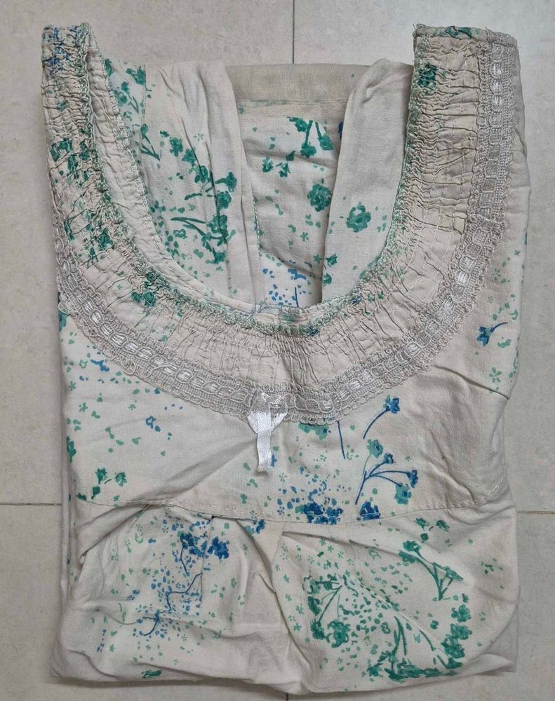 Floral Cotton Nightdress