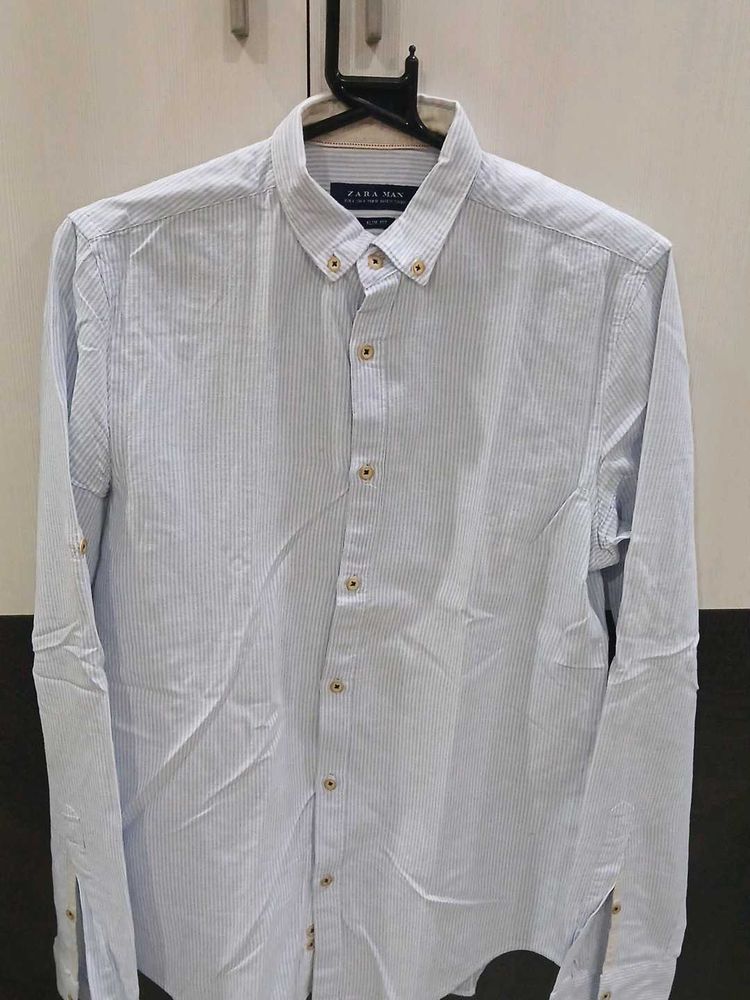 Zara Man Striped Shirt