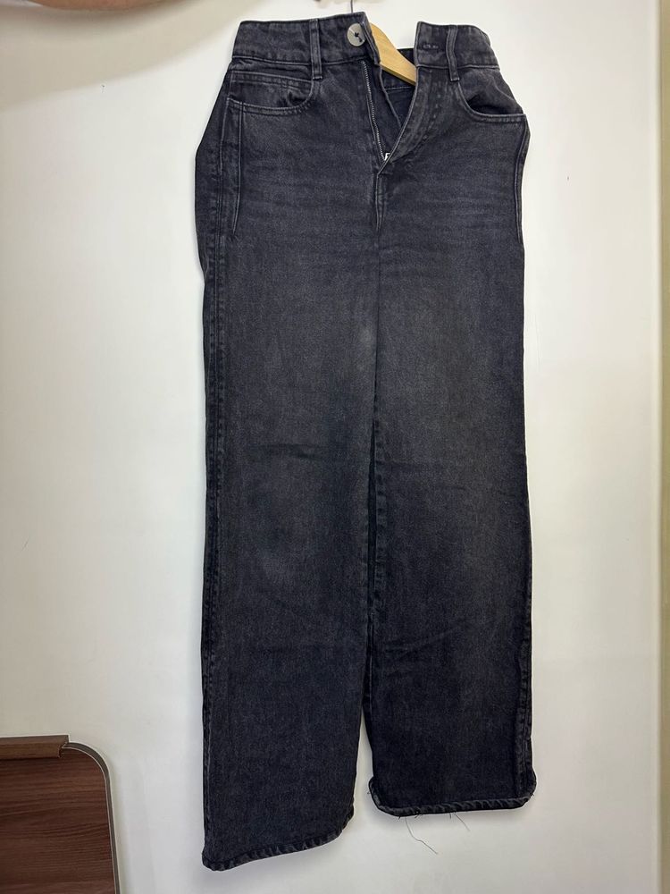 Dark Wash Wide Leg Jeans