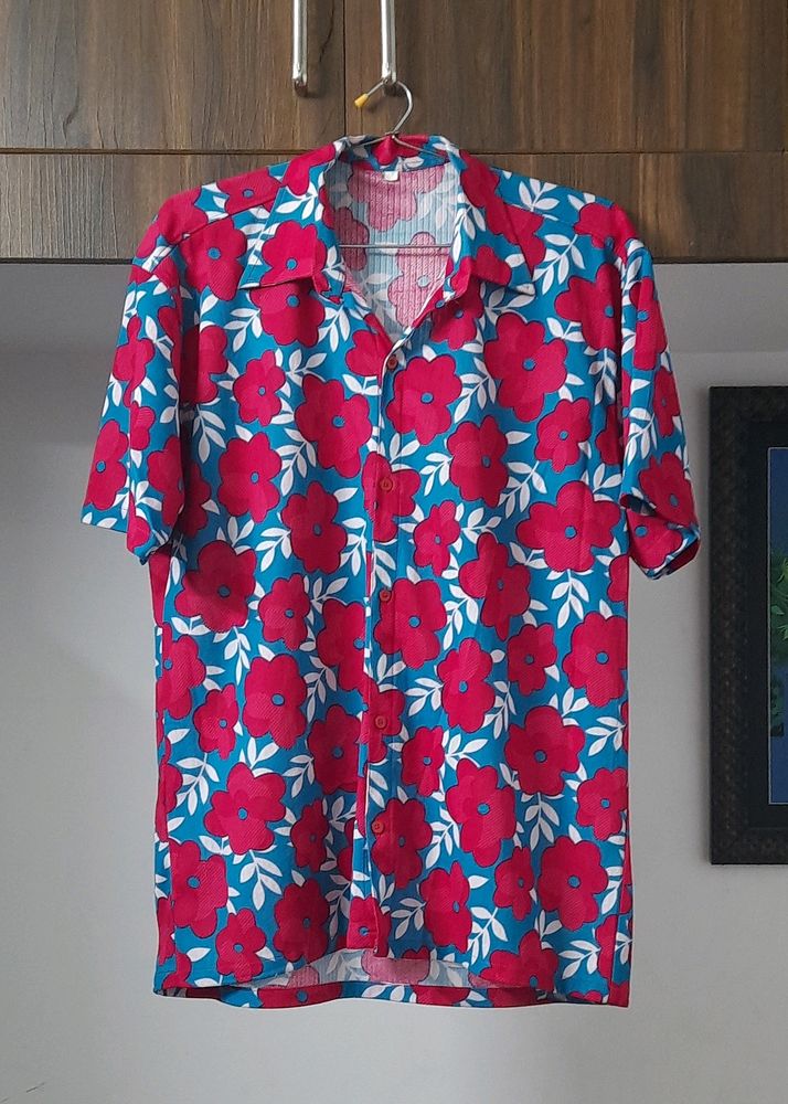 Blue Casual Shirt