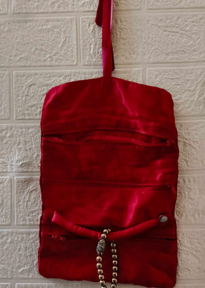 Red Velvet Jewelry Organizer