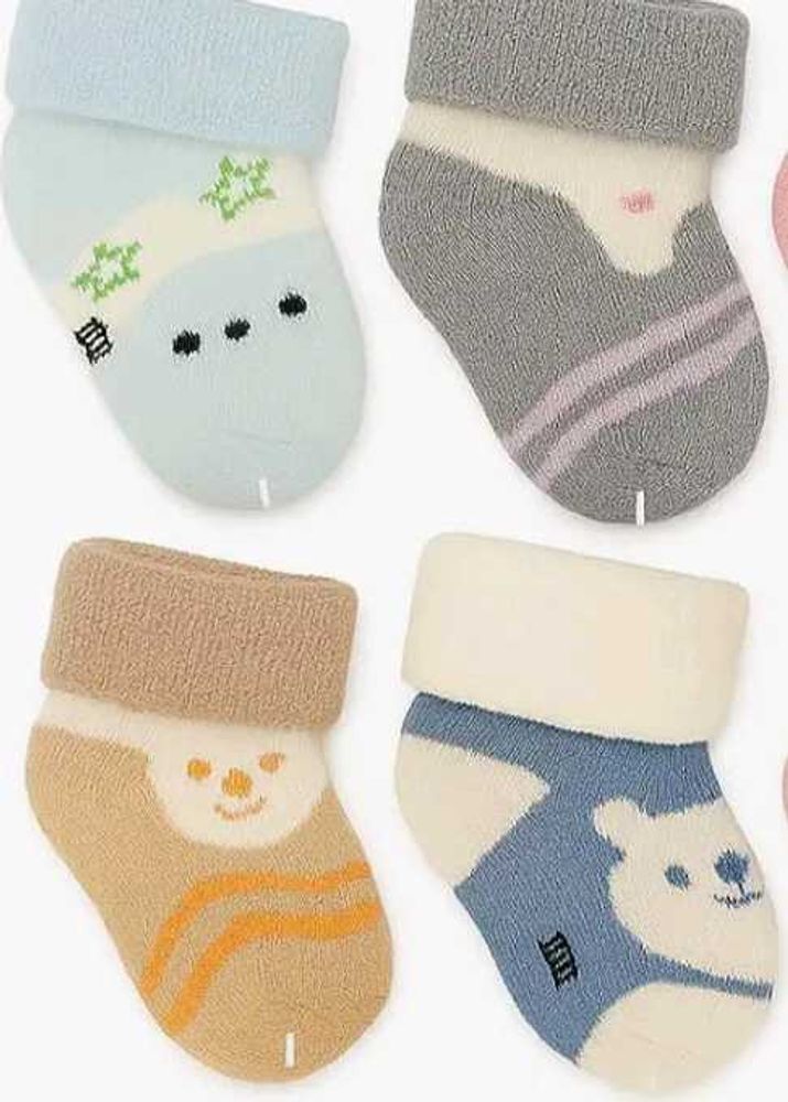 Adorable Baby Socks - Set of Four
