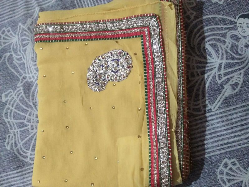 Yellow Saree