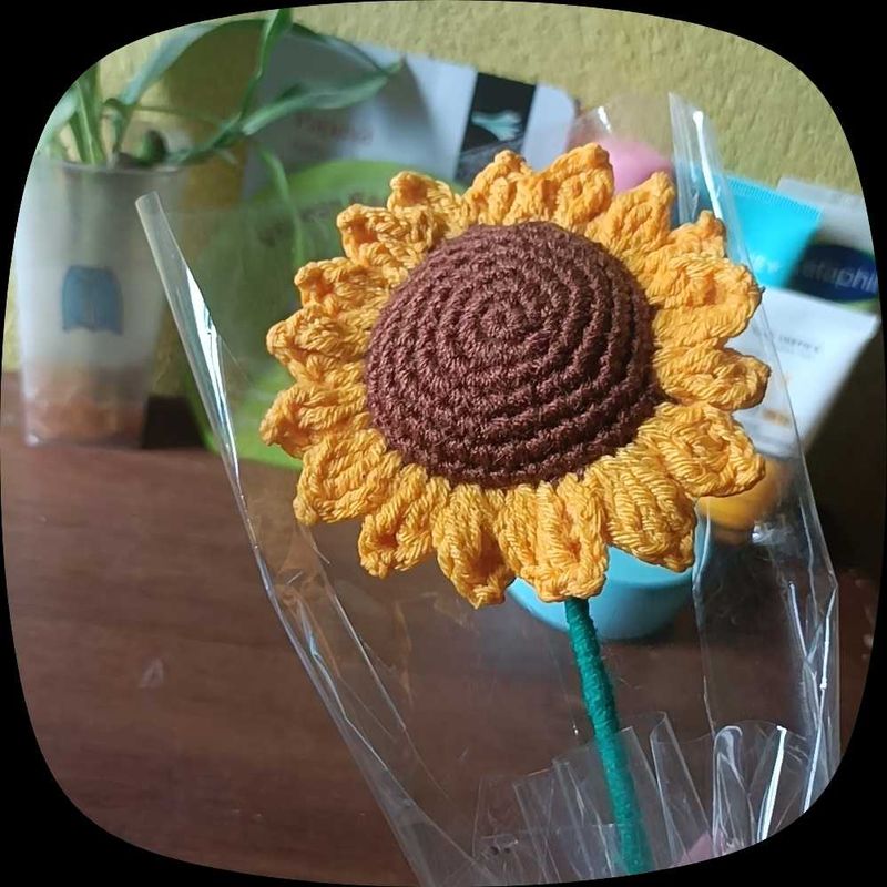 Handmade Crochet sunflower 🌻