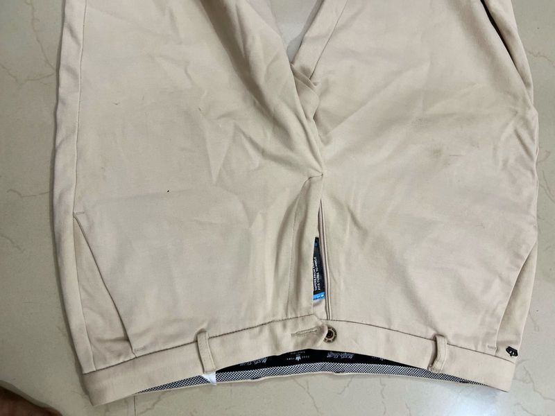Men's Beige Chinos