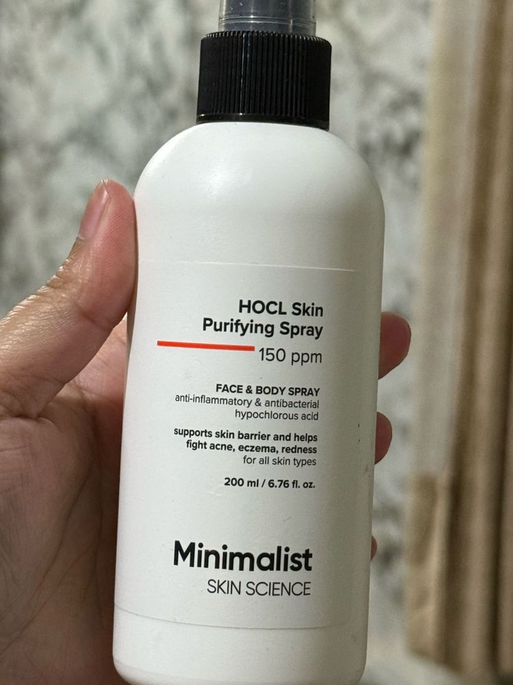 Minimalist HOCL Skin Purifying Spray