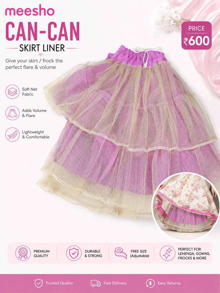 Can-Can Skirt Liner for Volume &amp; Flare