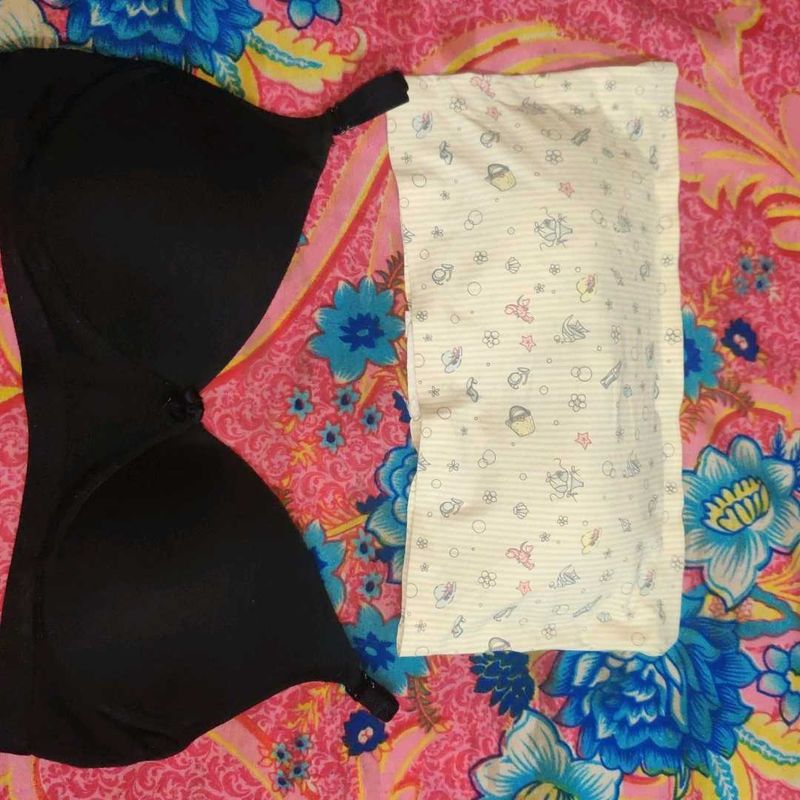 2 Bras Black &amp; Off white Everyday Bra