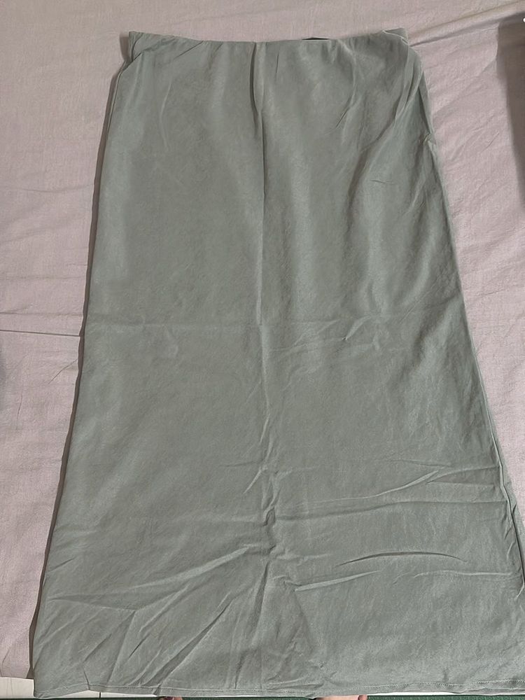 Light Green Maxi Skirt