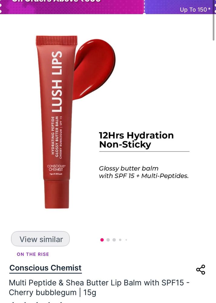 Conscious Chemist Lip Balm Cherry Bubblegum