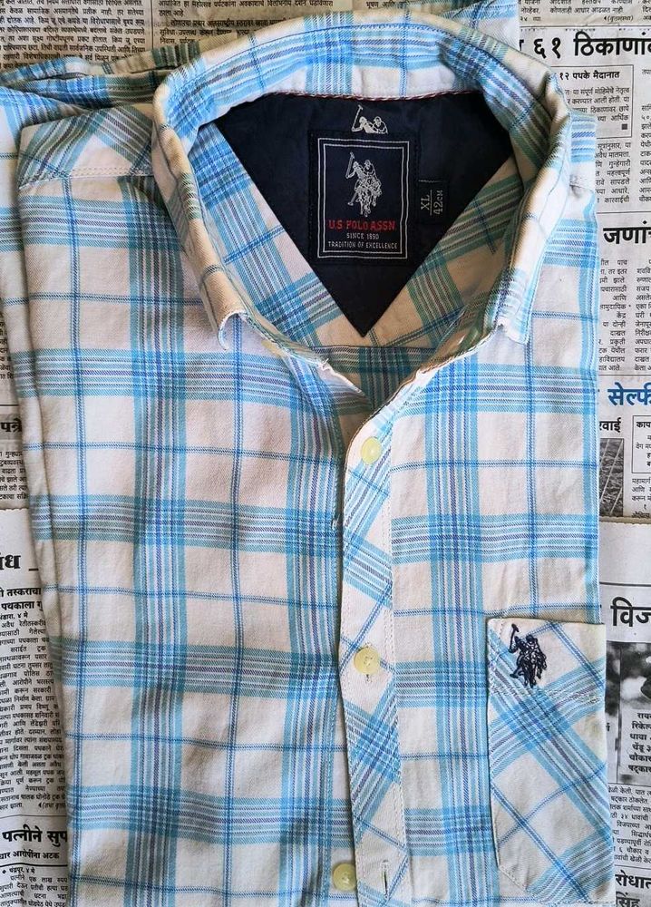 US Polo Assn. Men's Plaid Shirt